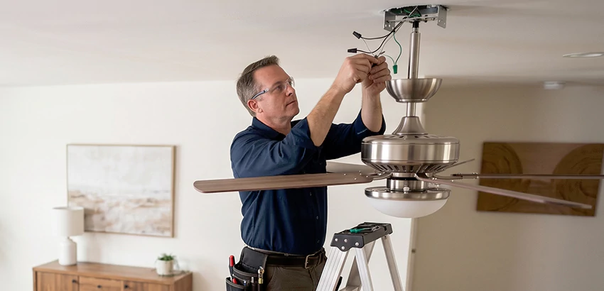 Ceiling Fan Light and Switch Repair in Birmingham