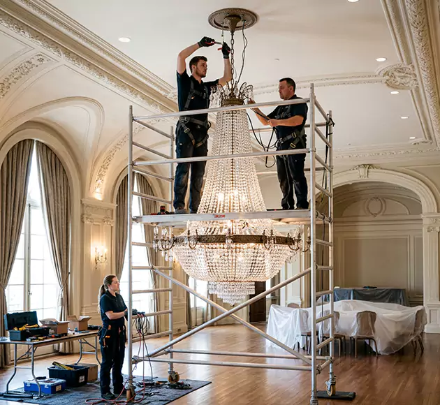 Professional Chandelier Installation: Your Local Fixture Team in Birmingham, AL